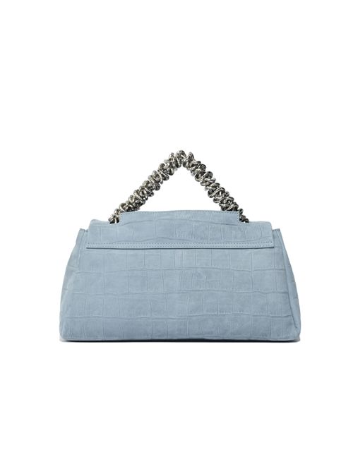 Borsa Sveva Longuette Twilight in nabuk stampa cocco ORCIANI | B02159 TWLCIE